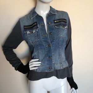 JET John Eshaya Jean Jacket Size P/S